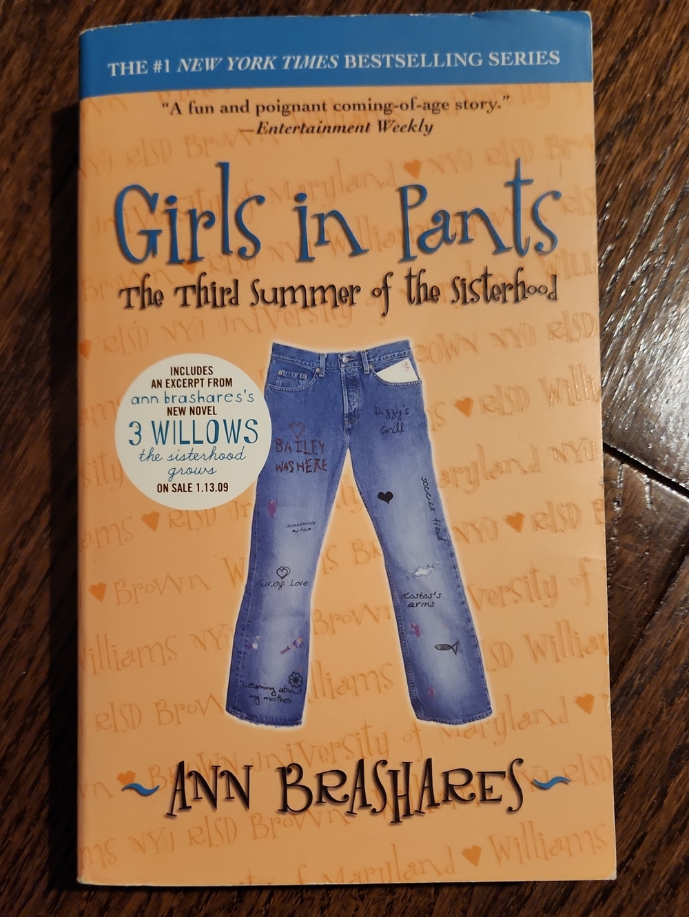 3/$10📚 Girls In Pants by Ann Brashares